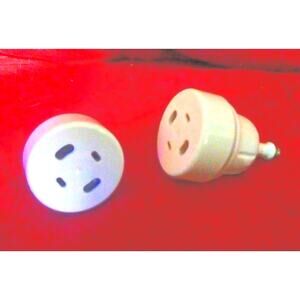 Eufy Replacement Part White Light Socket Adapter Accessory